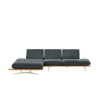 KOINOR Ecksofa  Marilyn ¦ blau ¦ Maße (cm): B: 324 H: 96 T: 160