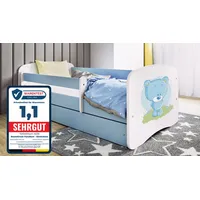 raumhirsch furniture Kinderbett Raumhirsch 80 x 180 cm Holzwerkstoff blau