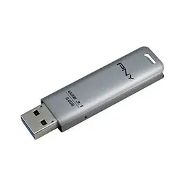 PNY Elite Steel 64 GB silber USB 3.1