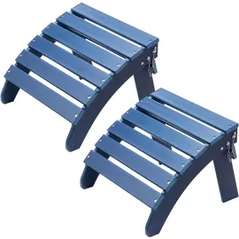 Vevor Fußstütze für Adirondack-Stuhl 47,5 x 48 x 35 cm blau 2 St.