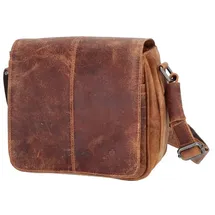 The Skandinavian Brand Leder Umhängetasche Hunter Camel