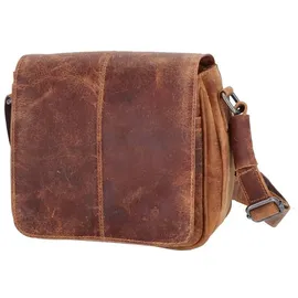 The Skandinavian Brand Leder Umhängetasche Hunter Camel