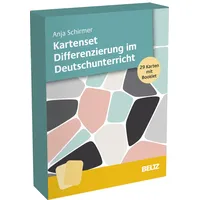 Julius Beltz Gmbh Kartenset Differenzierung im Deutschunterricht: 29 Karten