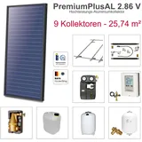 solarbayer� Solarbayer PremiumPlusAL Solarpaket 9 Ziegel Bruttofläche 25,74 m2 vertikal