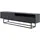 Selsey Veldio TV-Lowboard 175 cm Schwarz Metall/MDF