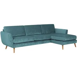 Soho Ecksofa ¦ türkis/petrol ¦ Maße (cm): B: 274 H: 85 T: 156.0