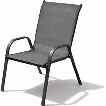 Mojawo Stapelsessel Gartenstuhl 53 x 73 x 92 cm anthrazit