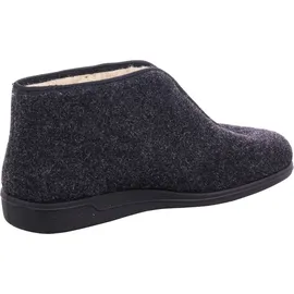 Fischer Markenschuh Hohe Hausschuhe Schwarz (Anthrazit 205) 45