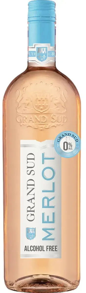 Grand Sud Merlot Rosé alkoholfrei lieblich 1 l