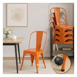 CLP Stuhl Benedikt orange