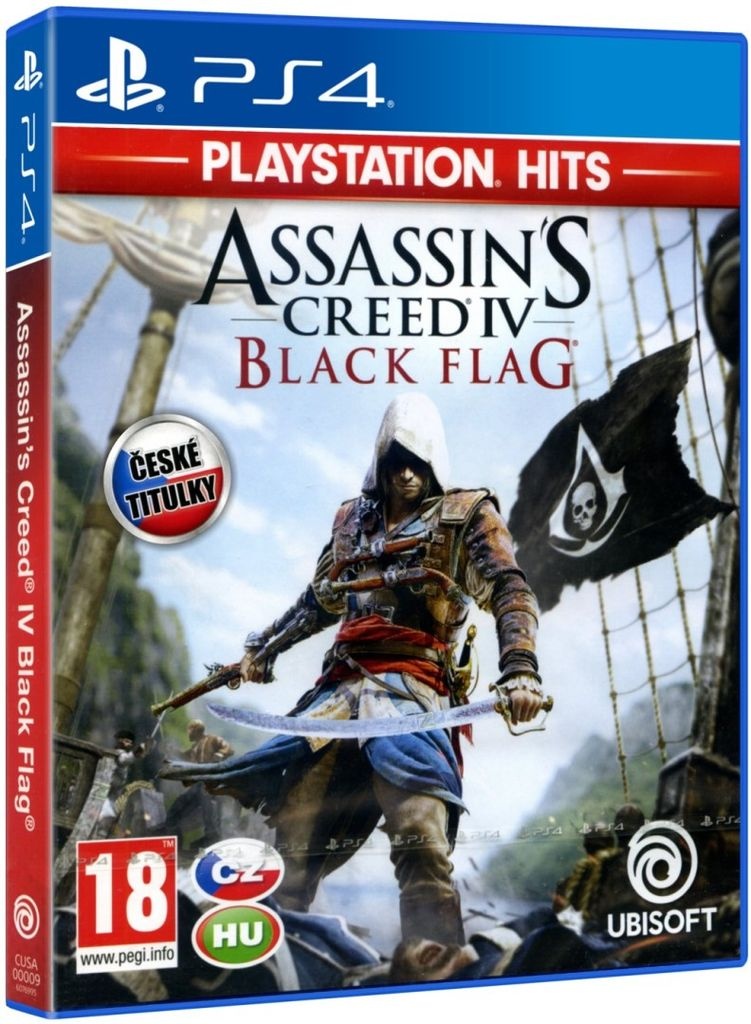 Ubisoft Assassin's Creed 4 Black Flag, PS4, PlayStation 4, Physische Medien