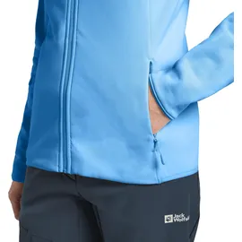 Jack Wolfskin Baiselberg Hooded Fz W mid blue L
