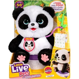 Moose Little Live Pets My Baby Panda 0 cm Schwarz/Mehrfarbig