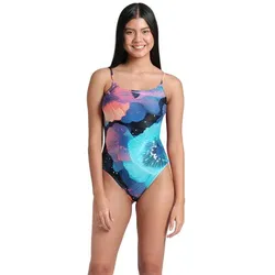 ARENA Damen Badeanzug WATER PRINTS SWIMSUIT, SEA FLOOR, S
