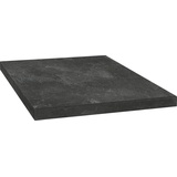 OPTIFIT Arbeitsplatte »Luzern«, 38 mm stark, Tiefe 60 cm, große Auswahl an Breiten, schwarz