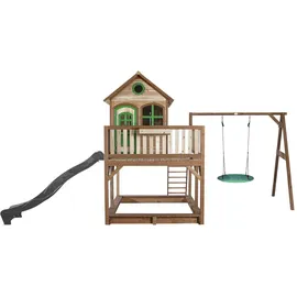Axi Spielhaus Liam 613 x 277 cm Holz Braun
