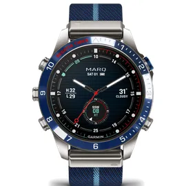 Garmin MARQ Gen2 Captain Silikonarmband blau