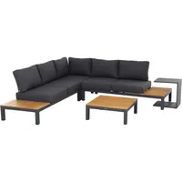 Siena Garden Lounge-Set Brighton 2-teilig Matt-Anthrazit