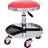 KS Tools Werkstatthocker Metall/Gummi 44-56 cm Rot fahrbar höhenverstellbar