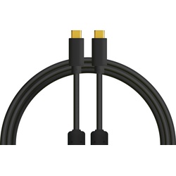DJTechTools Chroma Cables USB-C to C 0.25m - Black, USB Kabel