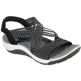 SKECHERS Modern Comfort Sandals Reggae Cup OH, SNAP! Sandalen Women Schwarz, Schuhgröße:41 EU