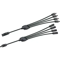 Schwaiger Solarkabel-Adapter-Set 4in1 35cm