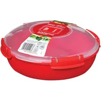 Sistema Mikrowellenschüssel rund rot 1,29 l