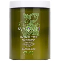 Echos ECHOSLINE Maqui 3 Hydra-Butter Maske - Vegane Maske für trockenes Haar - 1000 ml