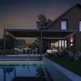 Gardenson Pergola, Metall, 400x255x800 cm, Sonnen- & Sichtschutz, Pavillons & Pergolas, Pergolas