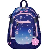 Schneiders Vienna Schneiders Rucksack Backpack 11L Blue Bloom dunkelviolett - Dunkelviolett/Lila