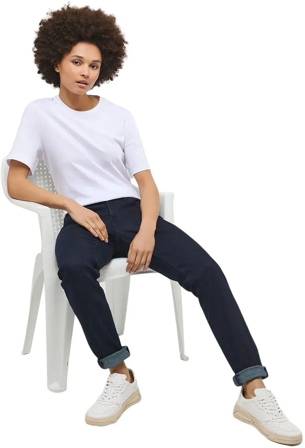Mustang Crosby Relaxed Slim fit Jeans in Rinsewash-W40 / L32