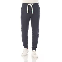 riverso Herren Trainingshose RIVTim Slim Fit Slim Fit Blau Tunnelzug 4XL