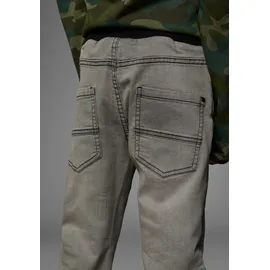 Arizona Schlupfjeans Grau 164