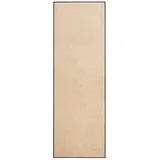 MY HOME Läufer MY HOME "Lavea" Gr. 11, beige (sand), B:60cm H:9mm L:180cm, Kunstfaser, Teppiche, Läufer, Läufer, Teppichläufer, Brücke, Schmutzfangmatte, Uni-Farben, waschbar