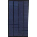 1 Stück DC 12V 7W Mini Solarpanel, 145X260 mm Mini Solaranlage Polykristalline Solarmodule, Solar Epoxid Zellenladegerät mit Hoher Umwandlungsrate Solarpanel Klein für Rasenlicht