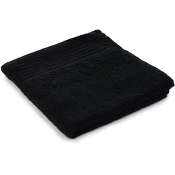Handtuch HAMBURG schwarz - schwarz