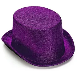 Zylinder "Metallic", lila