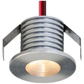 EVN Einbaulichtpunkt 1 rund Aluminium P100102