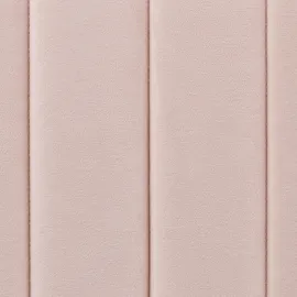 Beliani Lunan 180 x 200 cm Pastellrosa