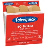 CEDERROTH Salvequick Nachf.6x40Pfl. Textil
