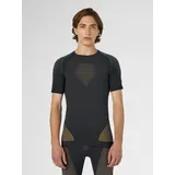 Uyn Evolutyon Funktionsshirt Herren charcoal/gold/atlantic L/XL