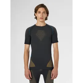 Uyn Evolutyon Funktionsshirt Herren charcoal/gold/atlantic L/XL