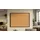 ALLboards Pinnwand 120 x 90 cm Schwarz/Braun