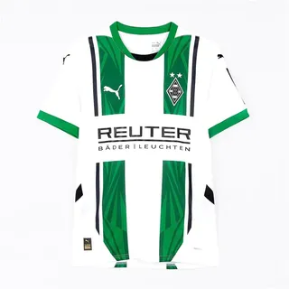 Puma Borussia Mönchengladbach Heimtrikot 2024/25 mit Sponsor Herren 01 | PUMA white/archive green L