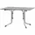 Sieger Boulevard-Klapptisch mit vivodur-Platte 120 x 80 x 73 cm graphit/schieferdekor anthrazit