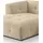 xonox Eckcouch Webstoff 2-Sitzer Beige