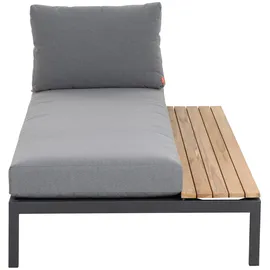 Siena Garden Alvida Loungesofa schwarz links