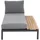 Siena Garden Alvida Loungesofa schwarz links
