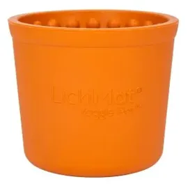 Lickimat Yoggie Pot orange