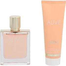 HUGO BOSS Alive Eau de Parfum 50 ml + Body Lotion 75 ml Geschenkset